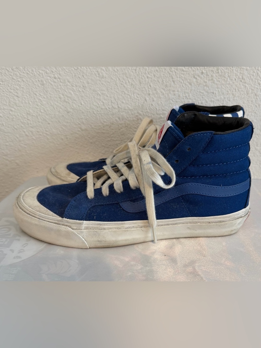 VANS OG STYLE 138 LX True Blue (SUEDE/ CANVAS) Size Men’s 8.5 Women 10 Shoes